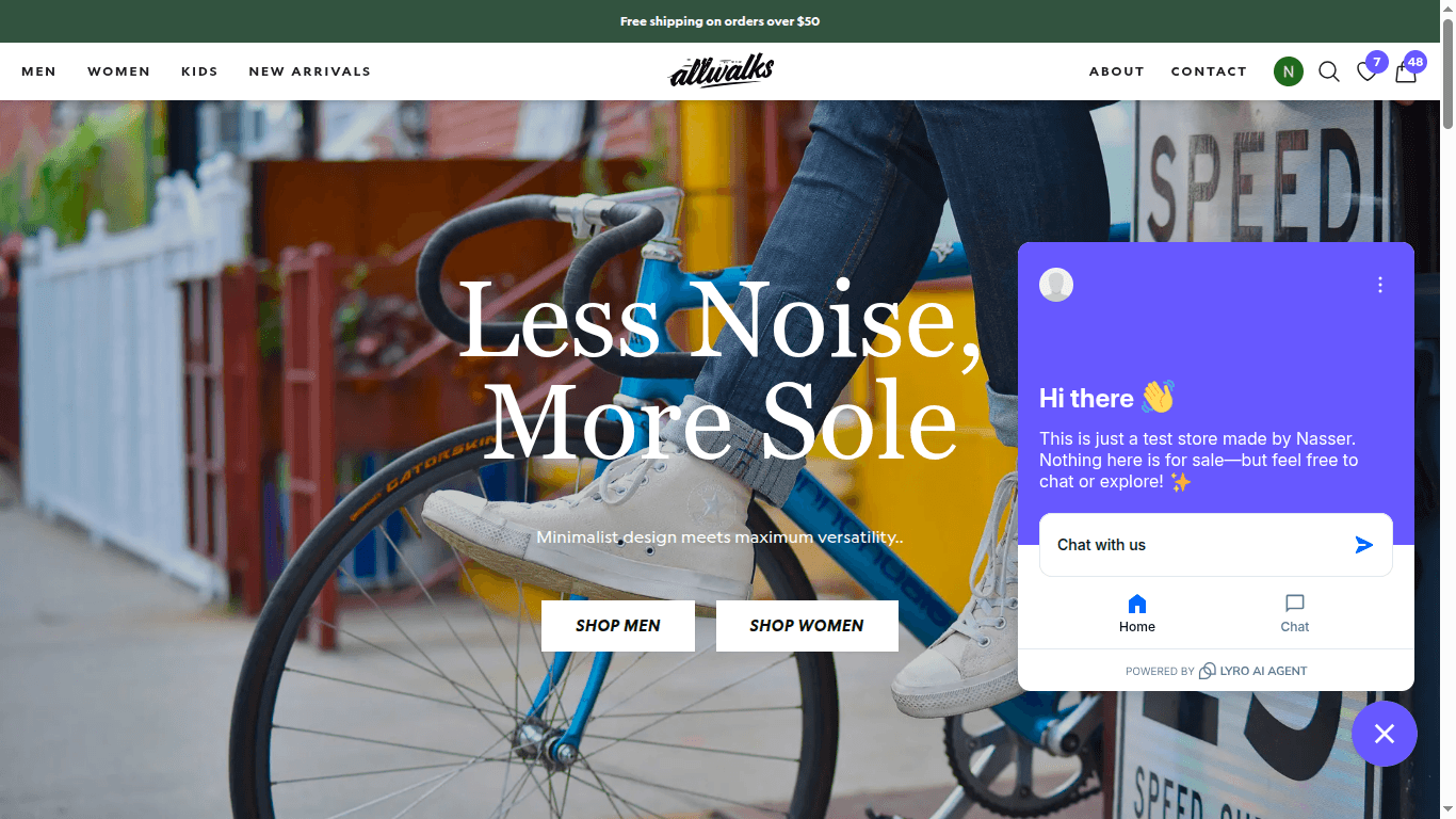 AllWalks – Sneakers Store screenshot 1