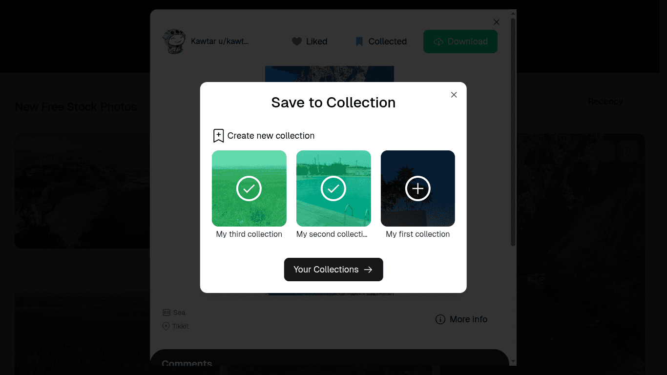 Vision - Photos Sharing Platform screenshot 2
