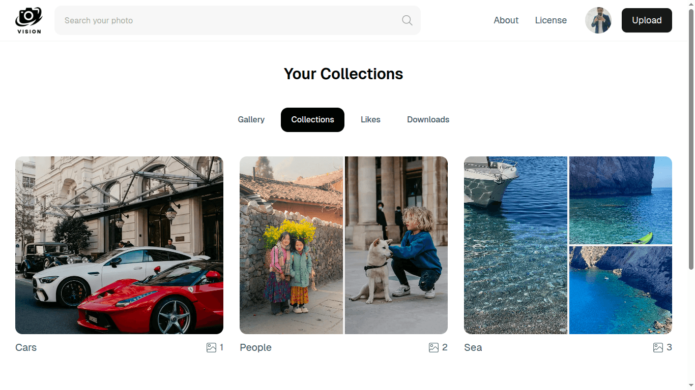 Photos Sharing Platform screenshot 2
